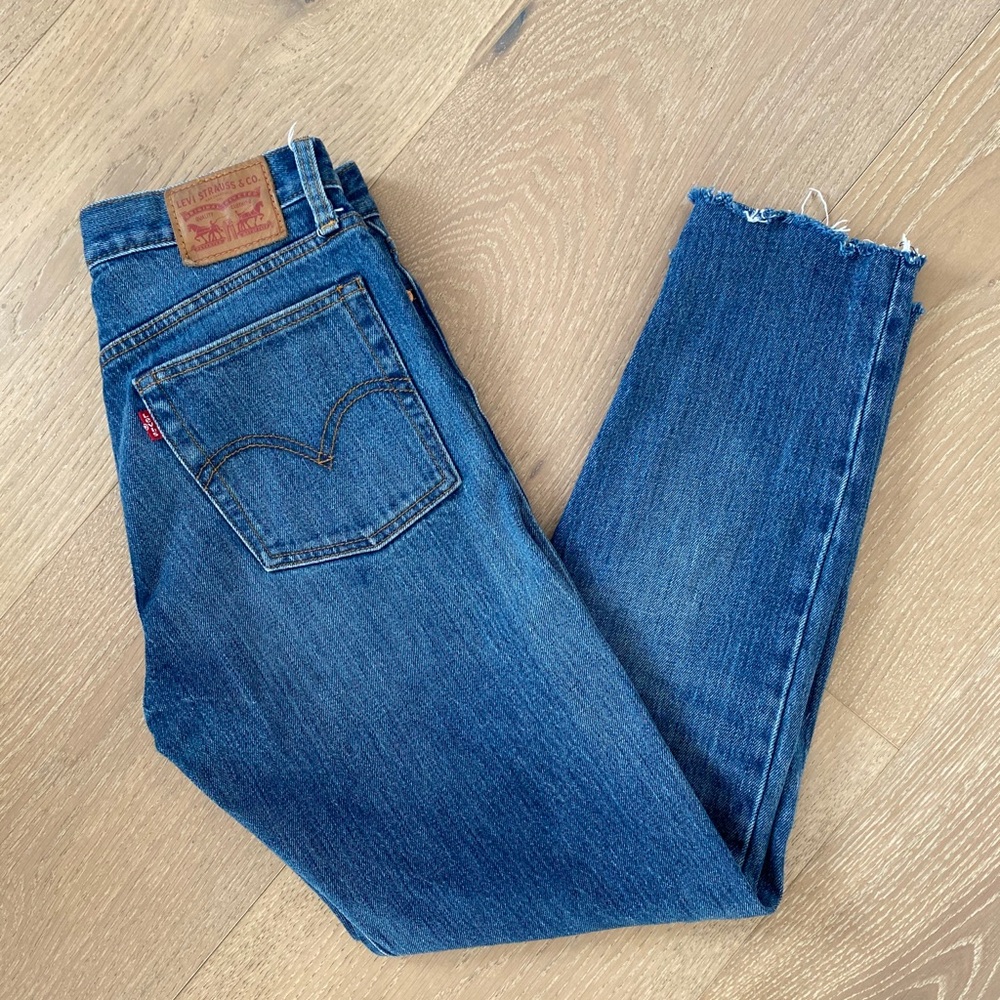 Levi’s Wedgie White Oak Cone Mill Jeans size 26